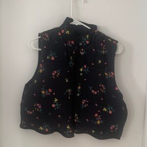 Love, Fire Black and White Label Vest